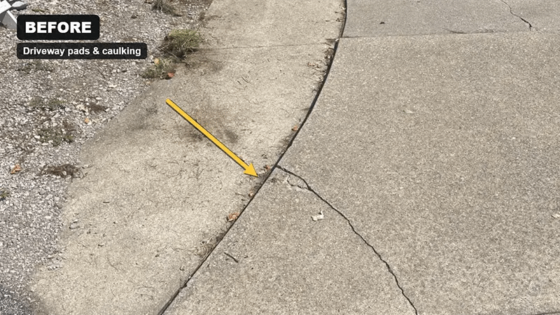 Driveway Pad Leveling and Caulking in Brainerd, MN copy